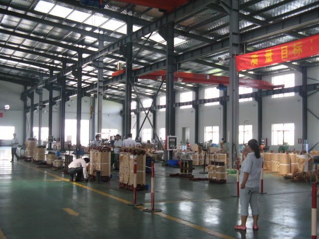 吉林变压器生产车间